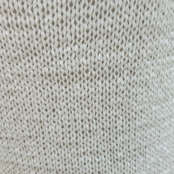 VINCE Textured Knit Square-Neck Dress Cream Size Medium Great Condition - Picture 7 of 14